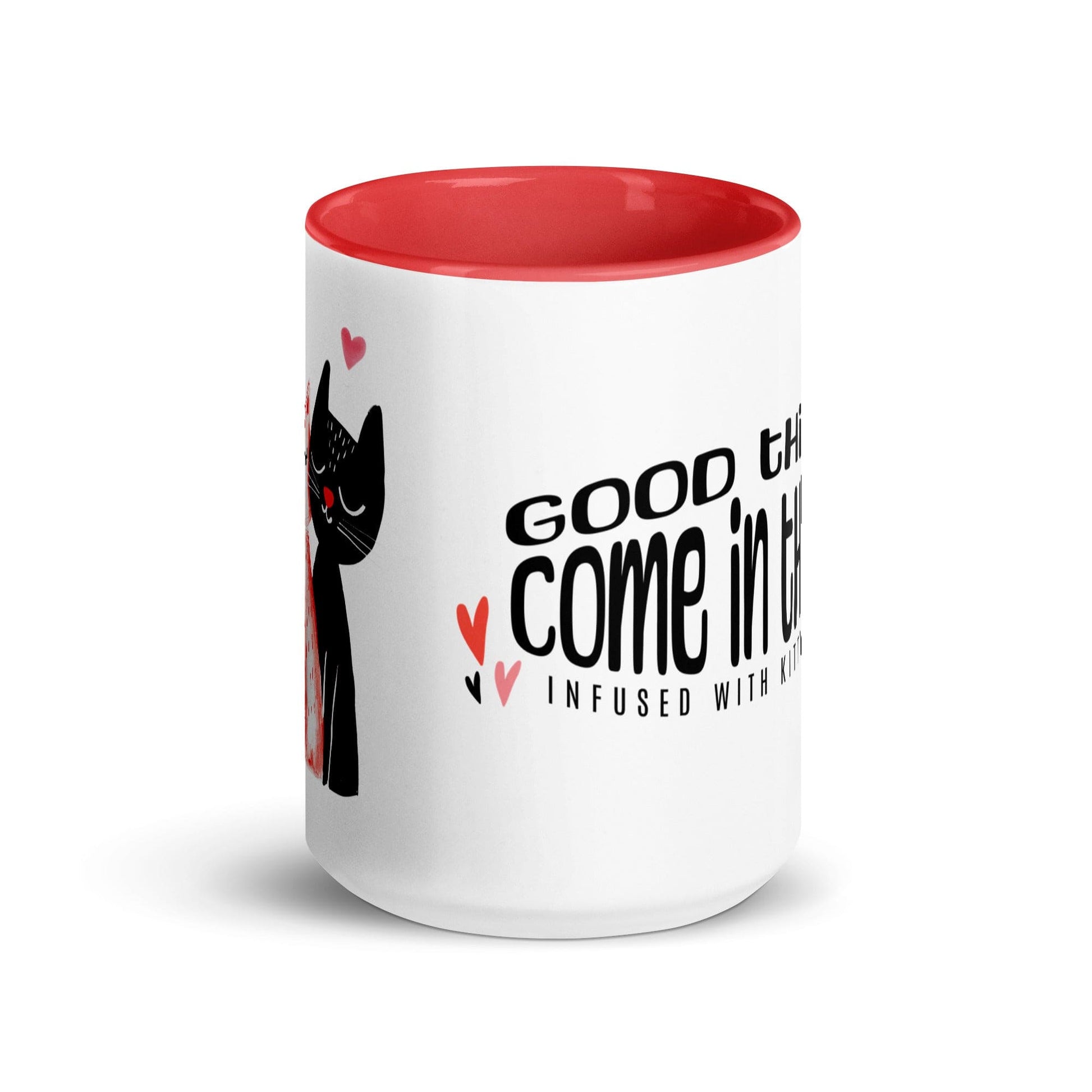 OMTHREAD Good Things Come in 3s. Good Luck. - Mug with Color Inside