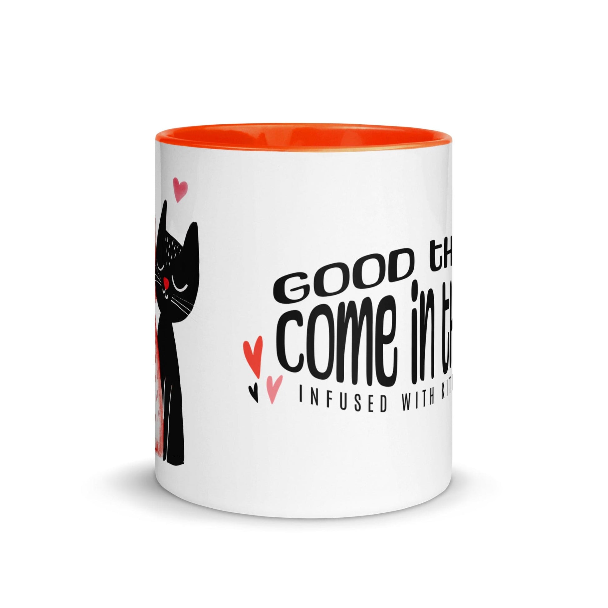 OMTHREAD Good Things Come in 3s. Good Luck. - Mug with Color Inside