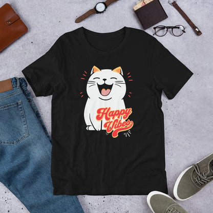 OMTHREAD Happy Vibes Motivational Tee