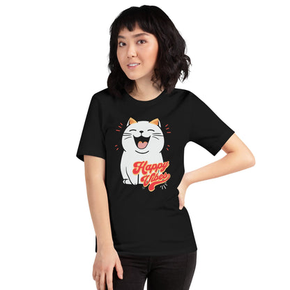 OMTHREAD Happy Vibes Motivational Tee