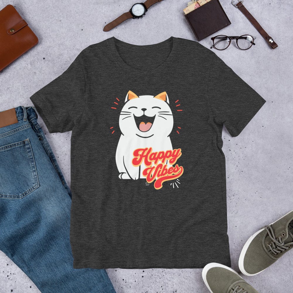 OMTHREAD Happy Vibes Motivational Tee