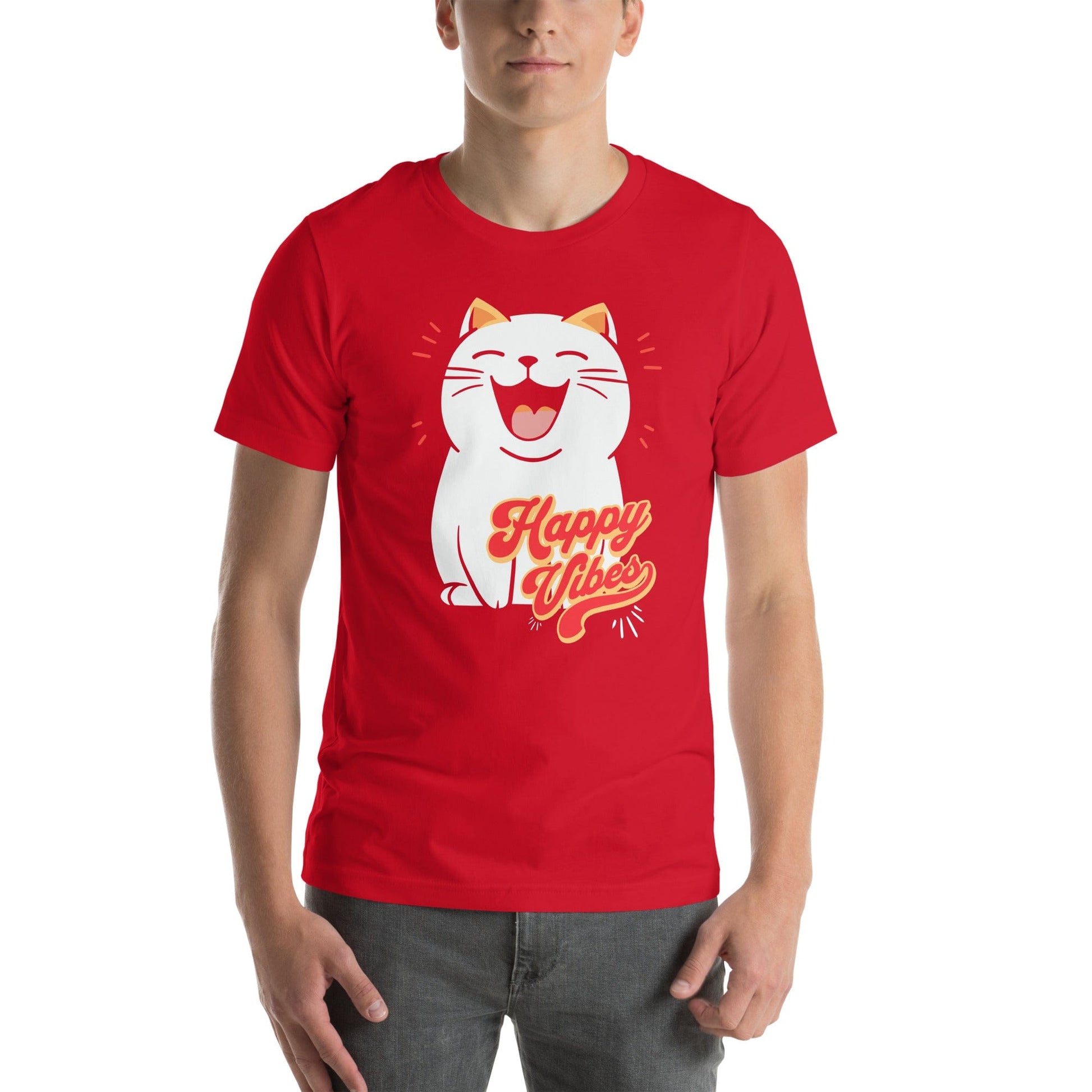 OMTHREAD Happy Vibes Motivational Tee