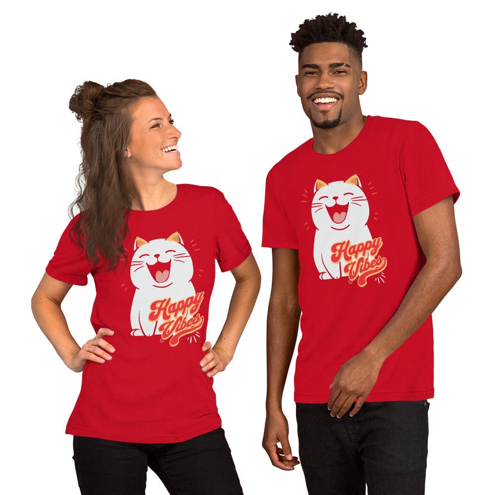 OMTHREAD Happy Vibes Motivational Tee