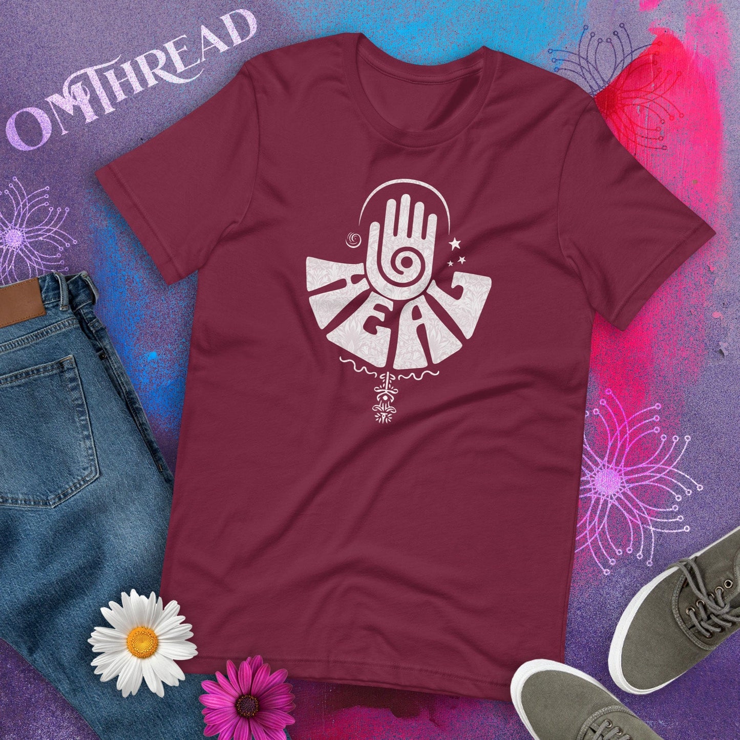 OMTHREAD Healing Hand Tee