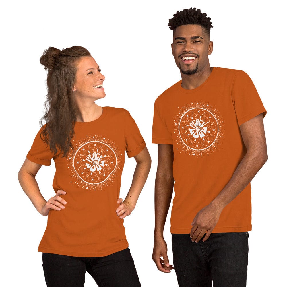 OMTHREAD Heart Mandala Peace and Love Tee