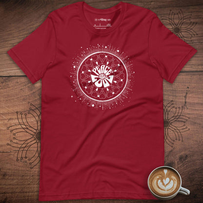 OMTHREAD Heart Mandala Peace and Love Tee