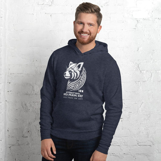 OMTHREAD Heather Navy / S Red Panda International Day Sep 21 - Unisex Hoodie