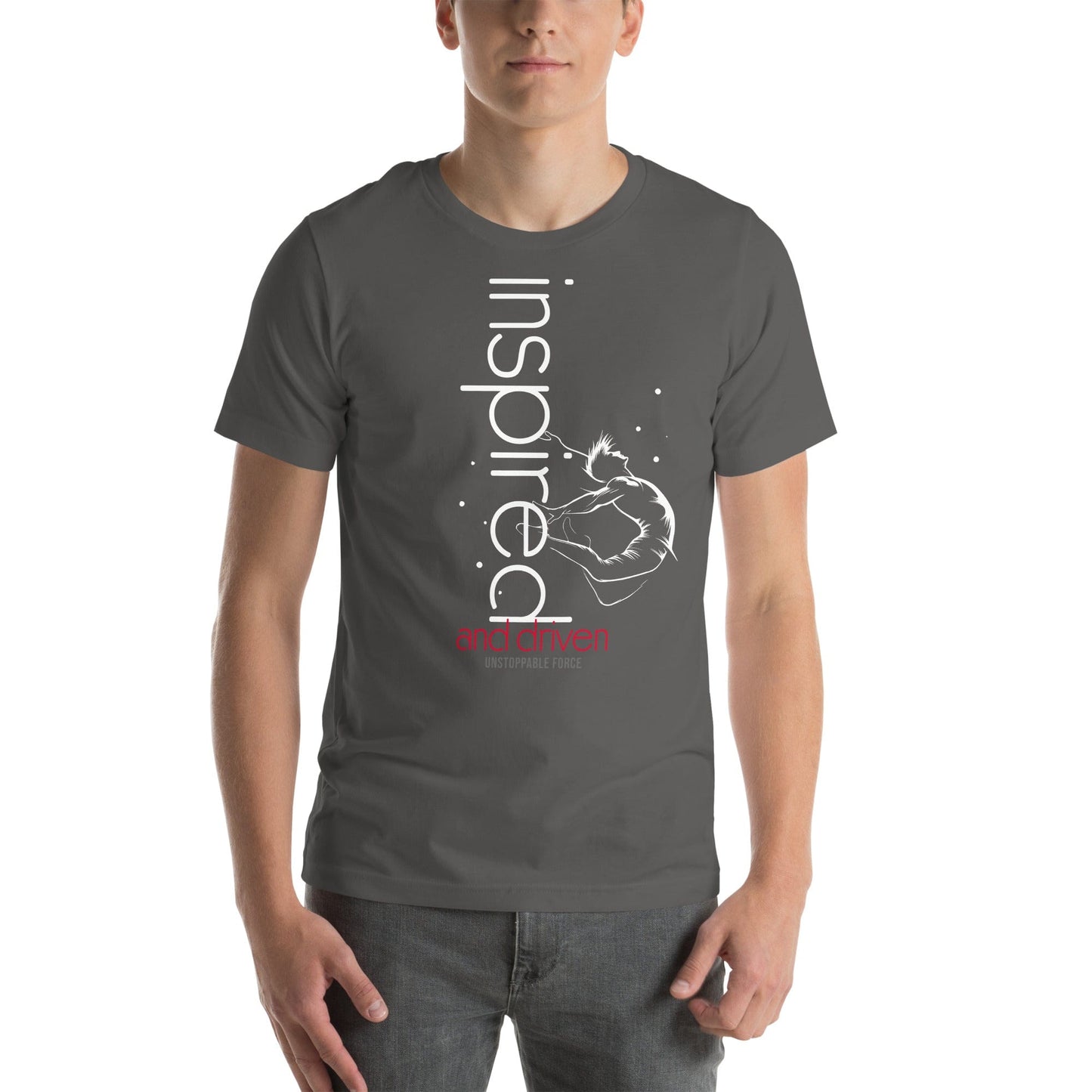 OMTHREAD Inspired and Driven Motivational Tee