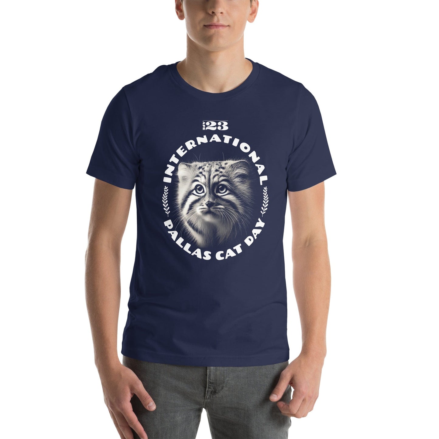 OMTHREAD International Pallas Cat Day - Apr 23: Celebrate & Protect Kitten Tee