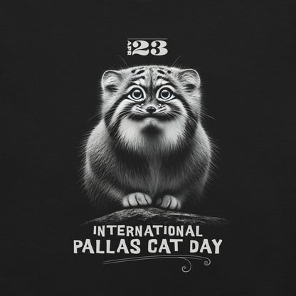 OMTHREAD International Pallas Cat Day, Apr 23: Celebrate & Protect Tee