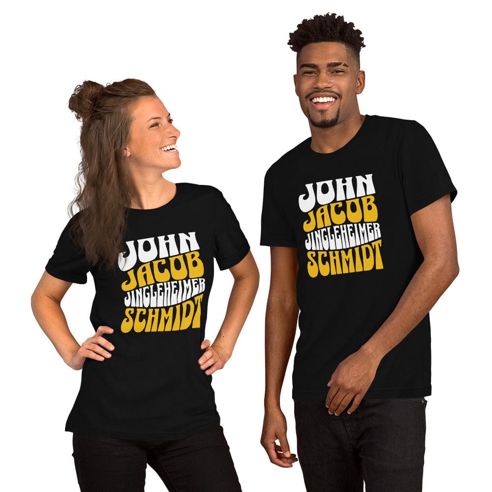 OMTHREAD John Jacob Jingleheimer Schmidt Nostalgic Tee