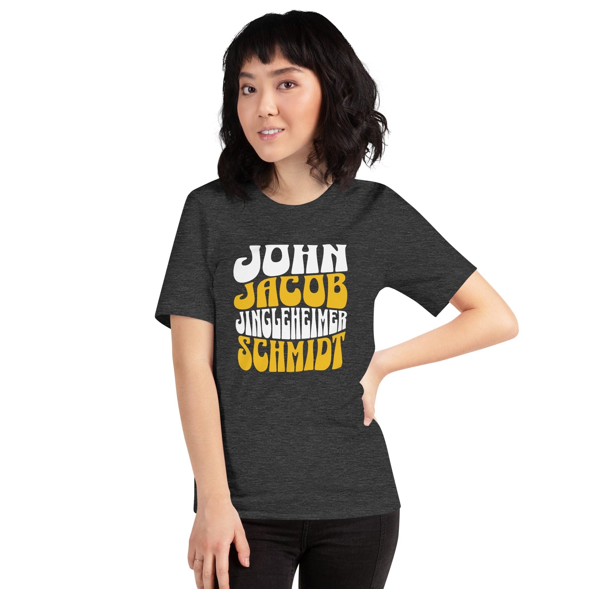 OMTHREAD John Jacob Jingleheimer Schmidt Nostalgic Tee