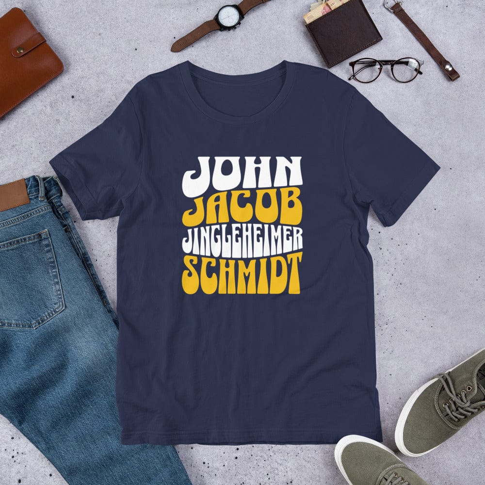 OMTHREAD John Jacob Jingleheimer Schmidt Nostalgic Tee