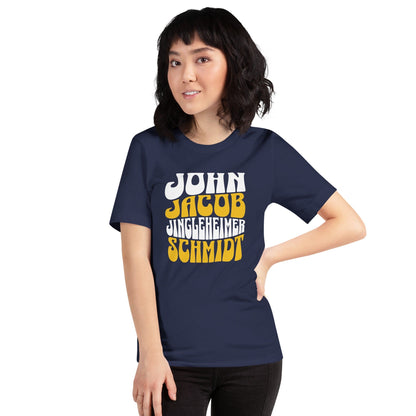 OMTHREAD John Jacob Jingleheimer Schmidt Nostalgic Tee