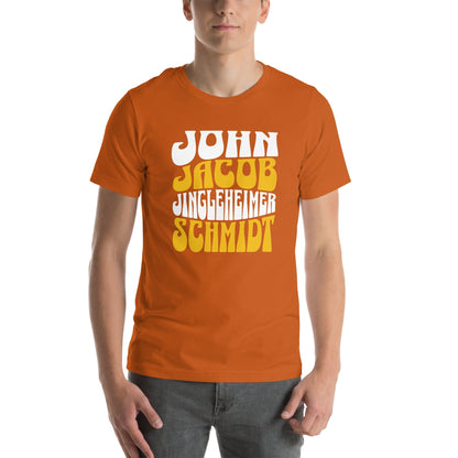 OMTHREAD John Jacob Jingleheimer Schmidt Nostalgic Tee