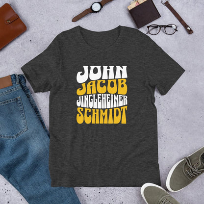 OMTHREAD John Jacob Jingleheimer Schmidt Nostalgic Tee