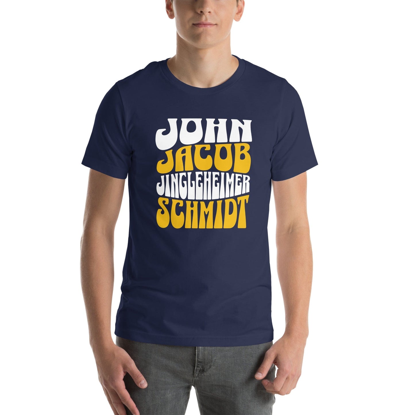 OMTHREAD John Jacob Jingleheimer Schmidt Nostalgic Tee