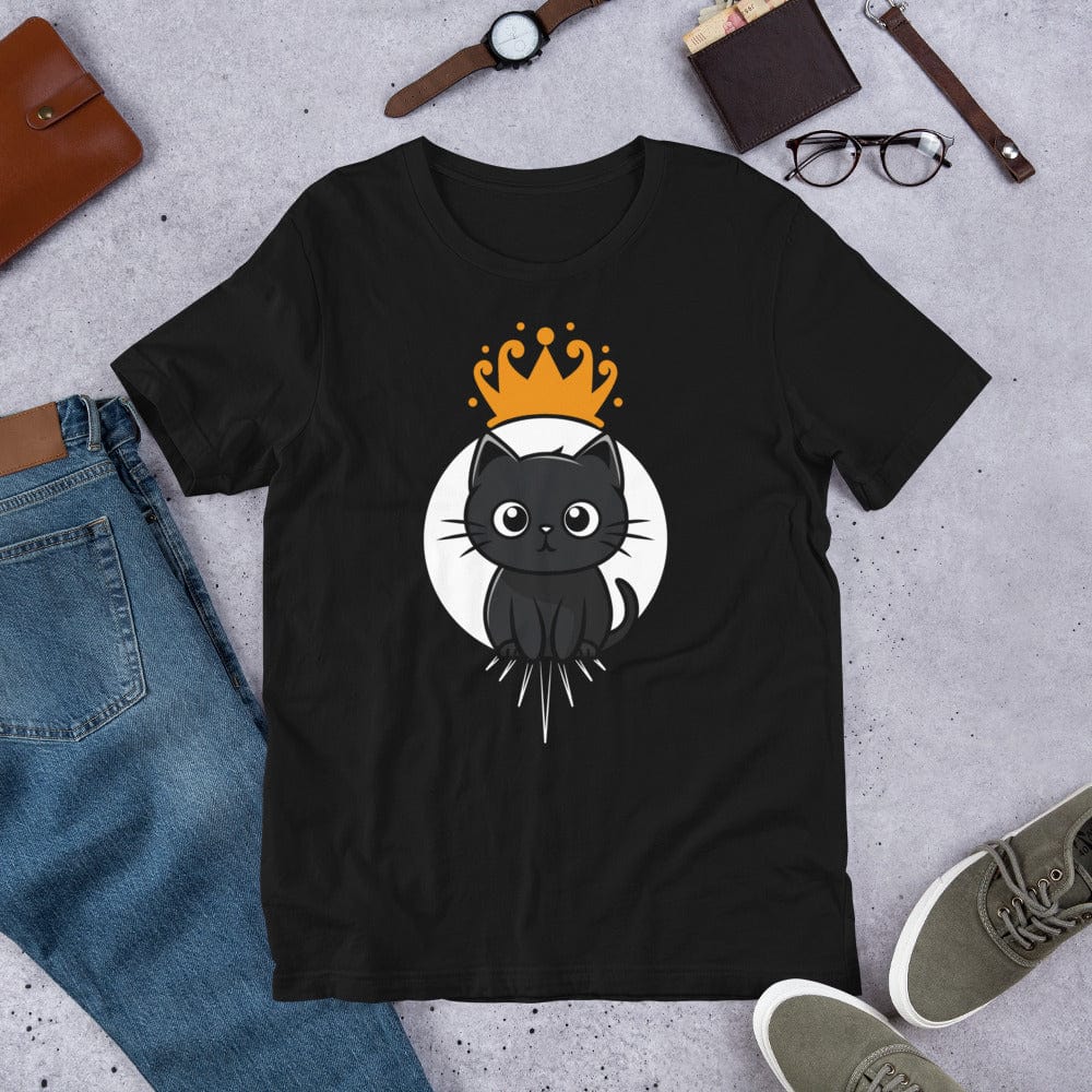 OMTHREAD King Kitty Cat Lover Tee