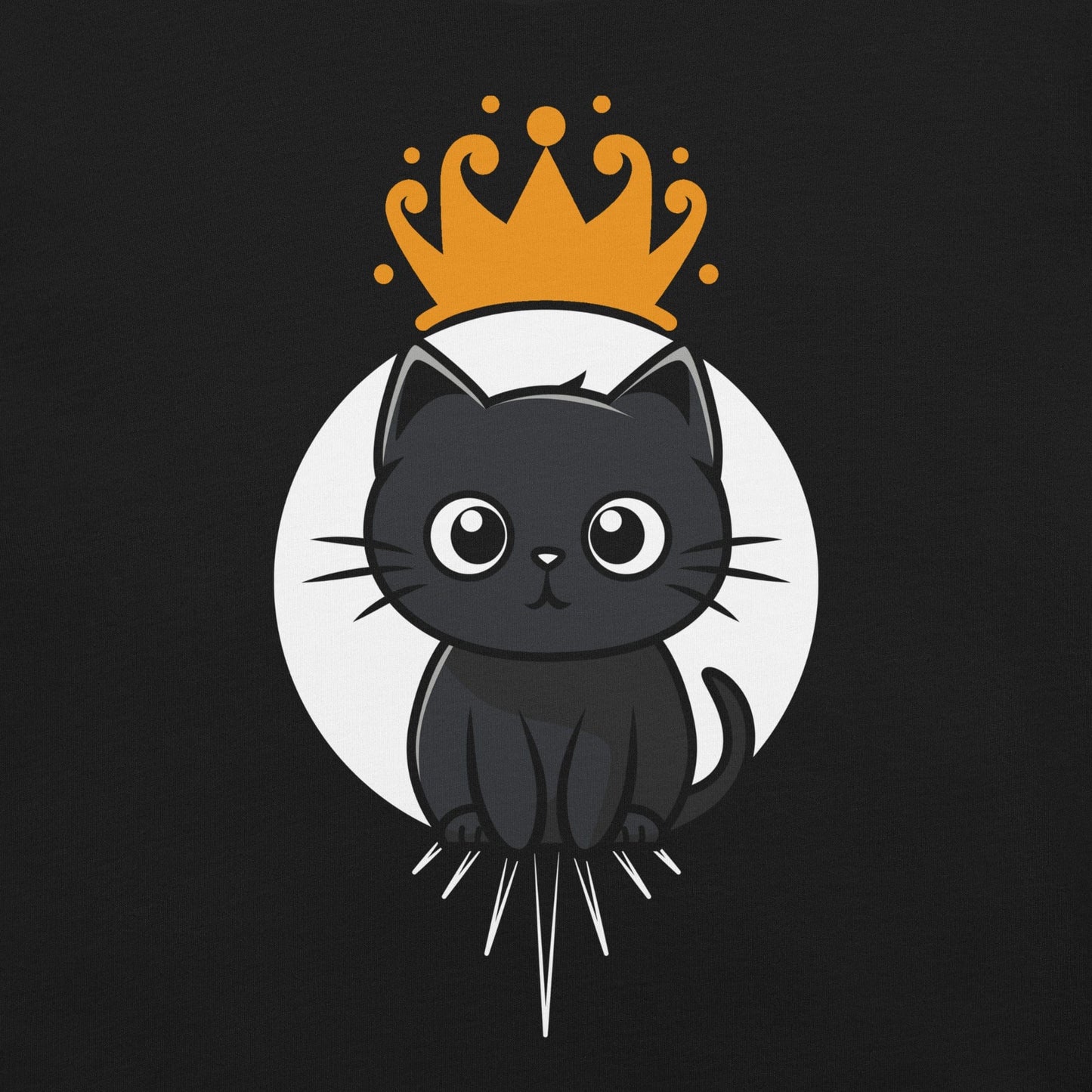 OMTHREAD King Kitty Cat Lover Tee