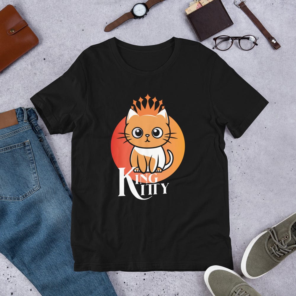 OMTHREAD King Kitty: Reign of the Feline Monarch Tee