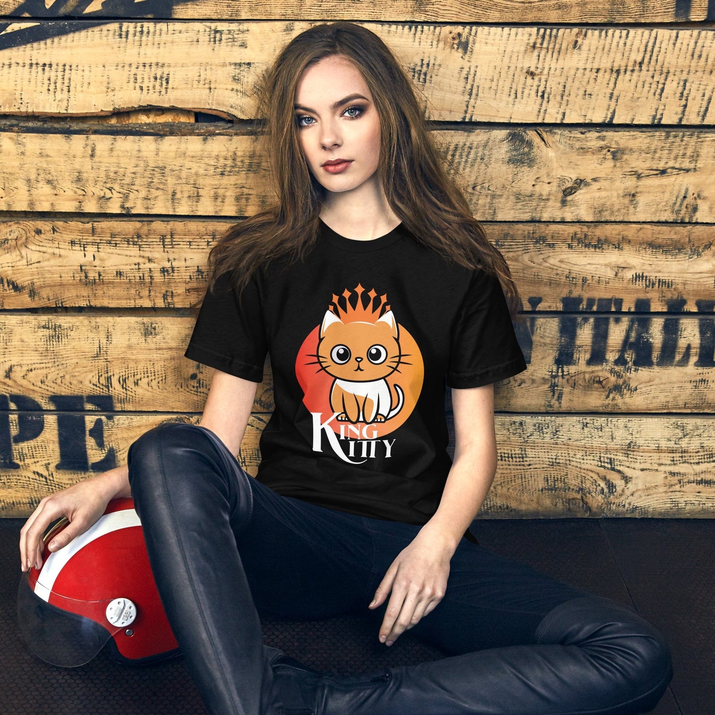 OMTHREAD King Kitty: Reign of the Feline Monarch Tee