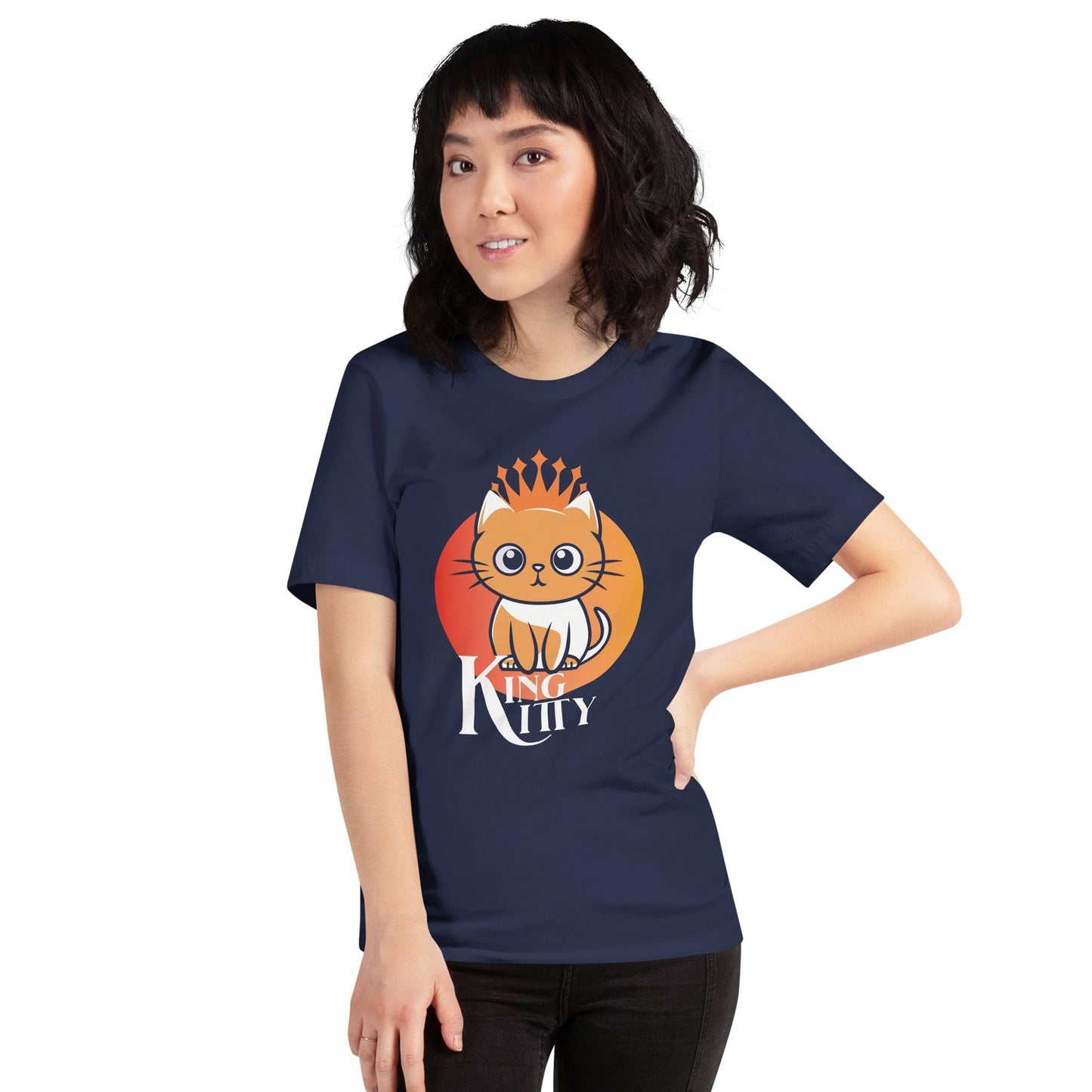 OMTHREAD King Kitty: Reign of the Feline Monarch Tee