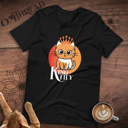 OMTHREAD King Kitty: Reign of the Feline Monarch Tee