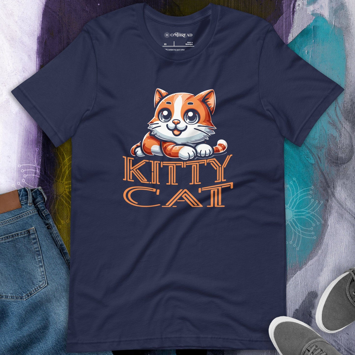 OMTHREAD Kitty Cat Tee