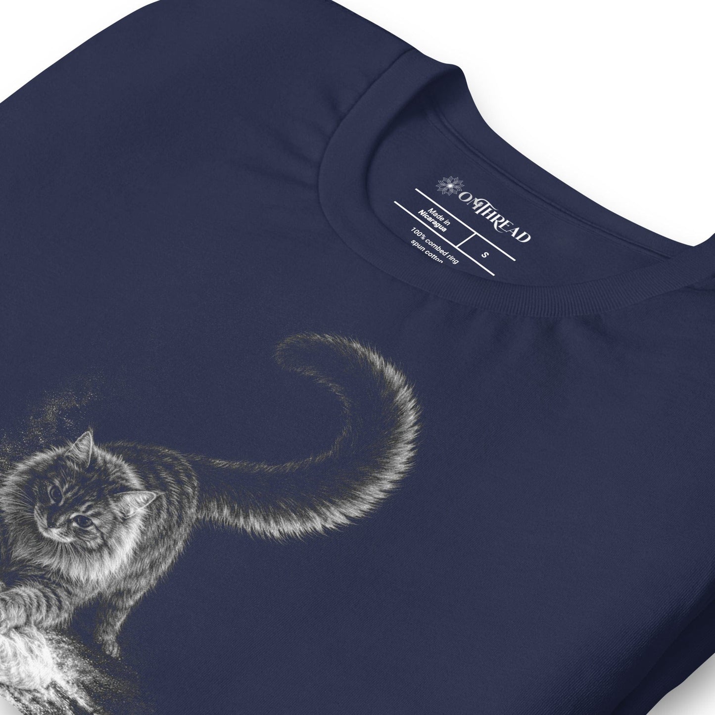 OMTHREAD Knead Like a Pro – Funny Cat Kneading Baking T-Shirt