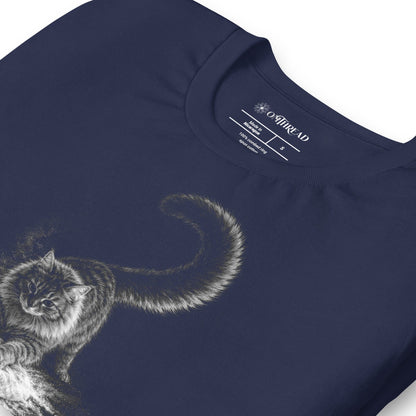 OMTHREAD Knead Like a Pro – Funny Cat Kneading Baking T-Shirt