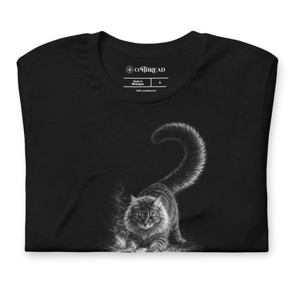 OMTHREAD Knead Like a Pro – Funny Cat Kneading Baking T-Shirt