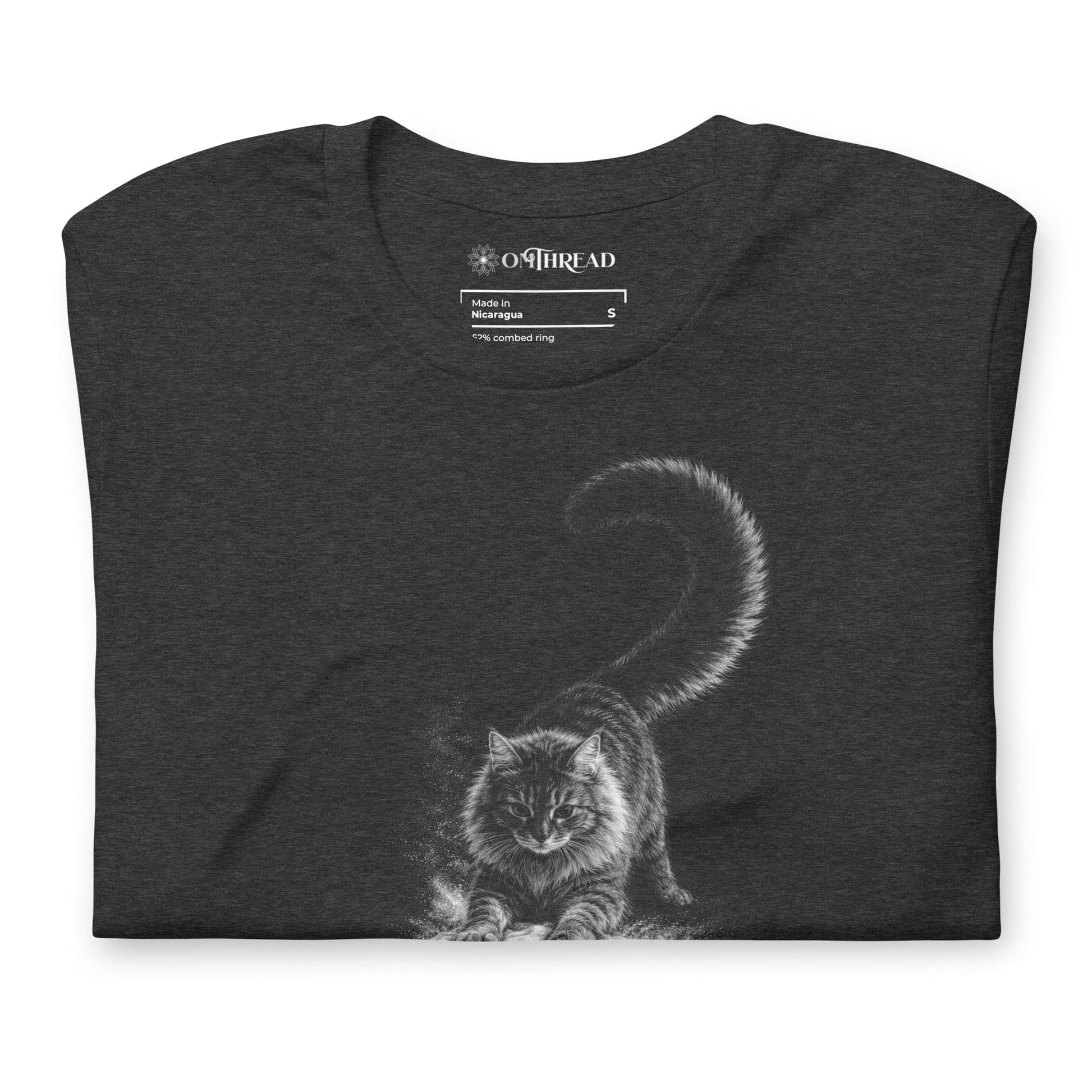 OMTHREAD Knead Like a Pro – Funny Cat Kneading Baking T-Shirt