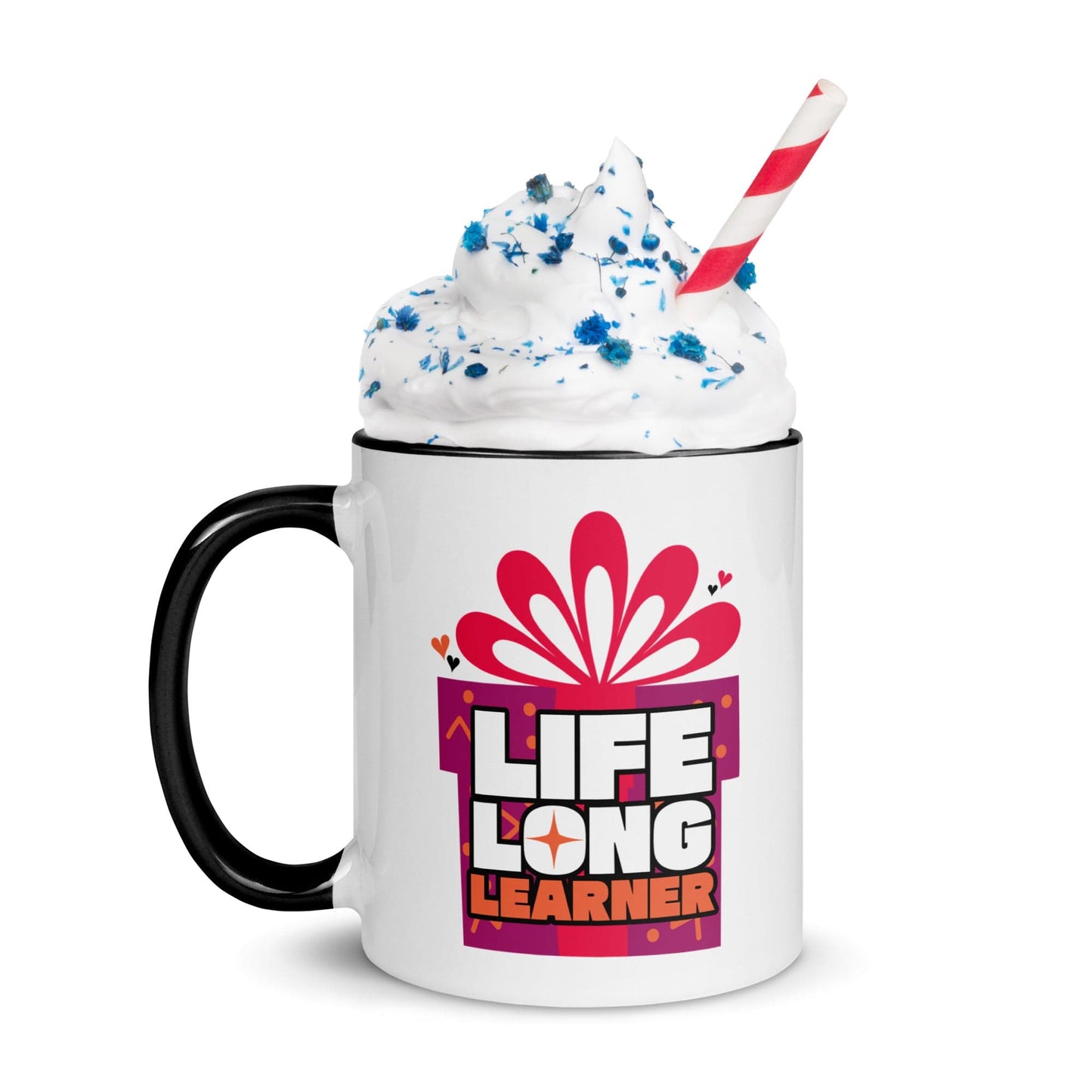 OMTHREAD Life Long Learner - Mug with Color Inside