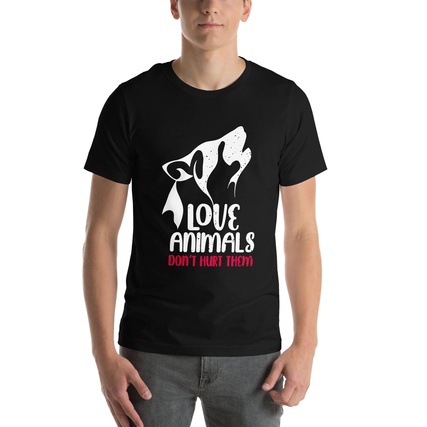 OMTHREAD Love Animals, Don't Hurt Them Empathy Tee