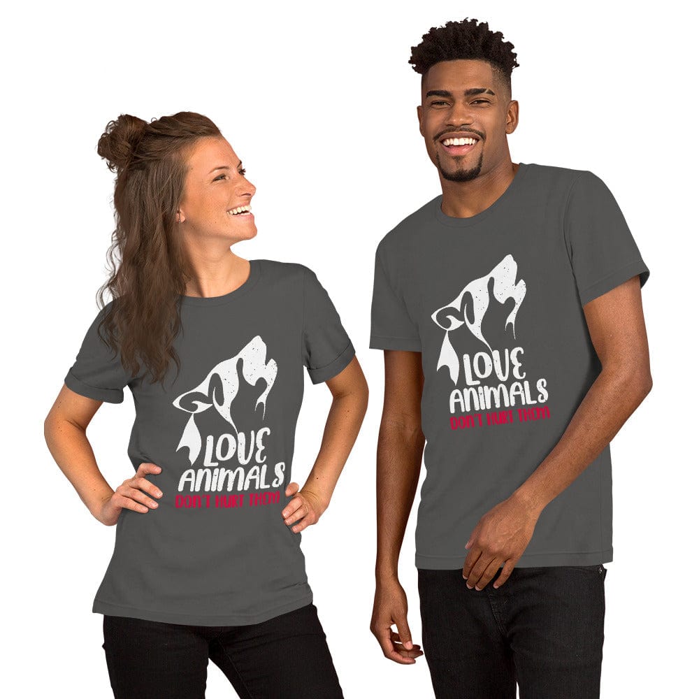 OMTHREAD Love Animals, Don't Hurt Them Empathy Tee