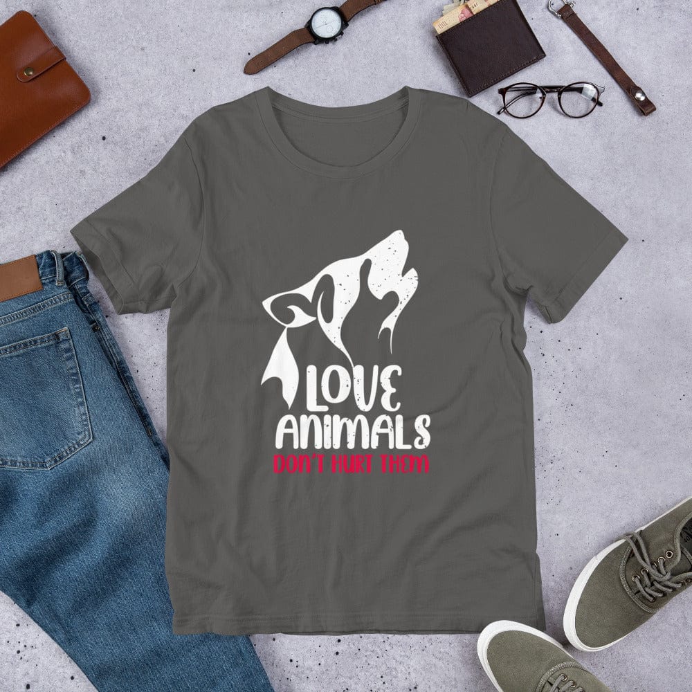 OMTHREAD Love Animals, Don't Hurt Them Empathy Tee