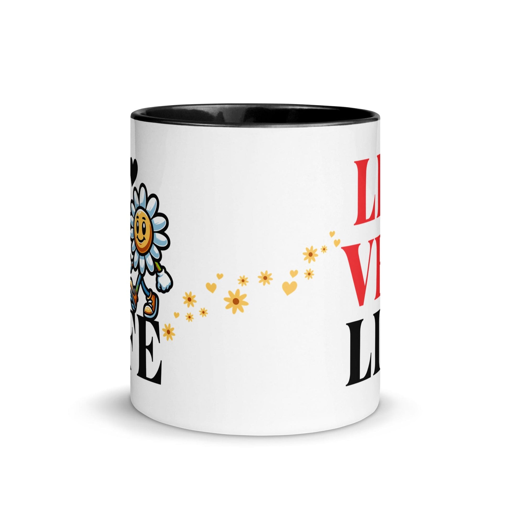 OMTHREAD Love Life. Live Life - Mug with Color Inside