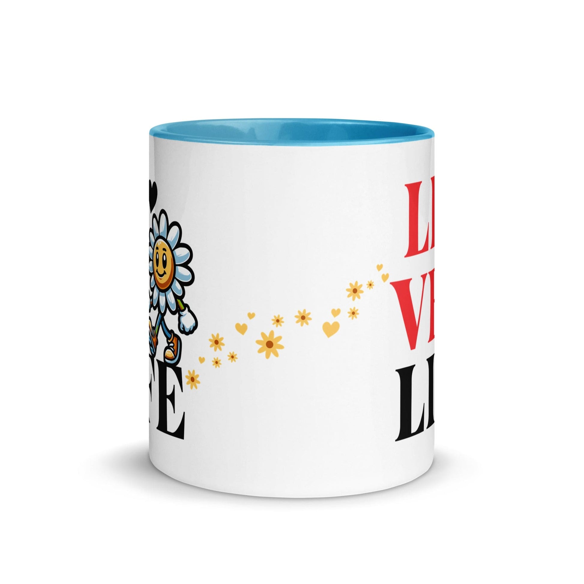 OMTHREAD Love Life. Live Life - Mug with Color Inside