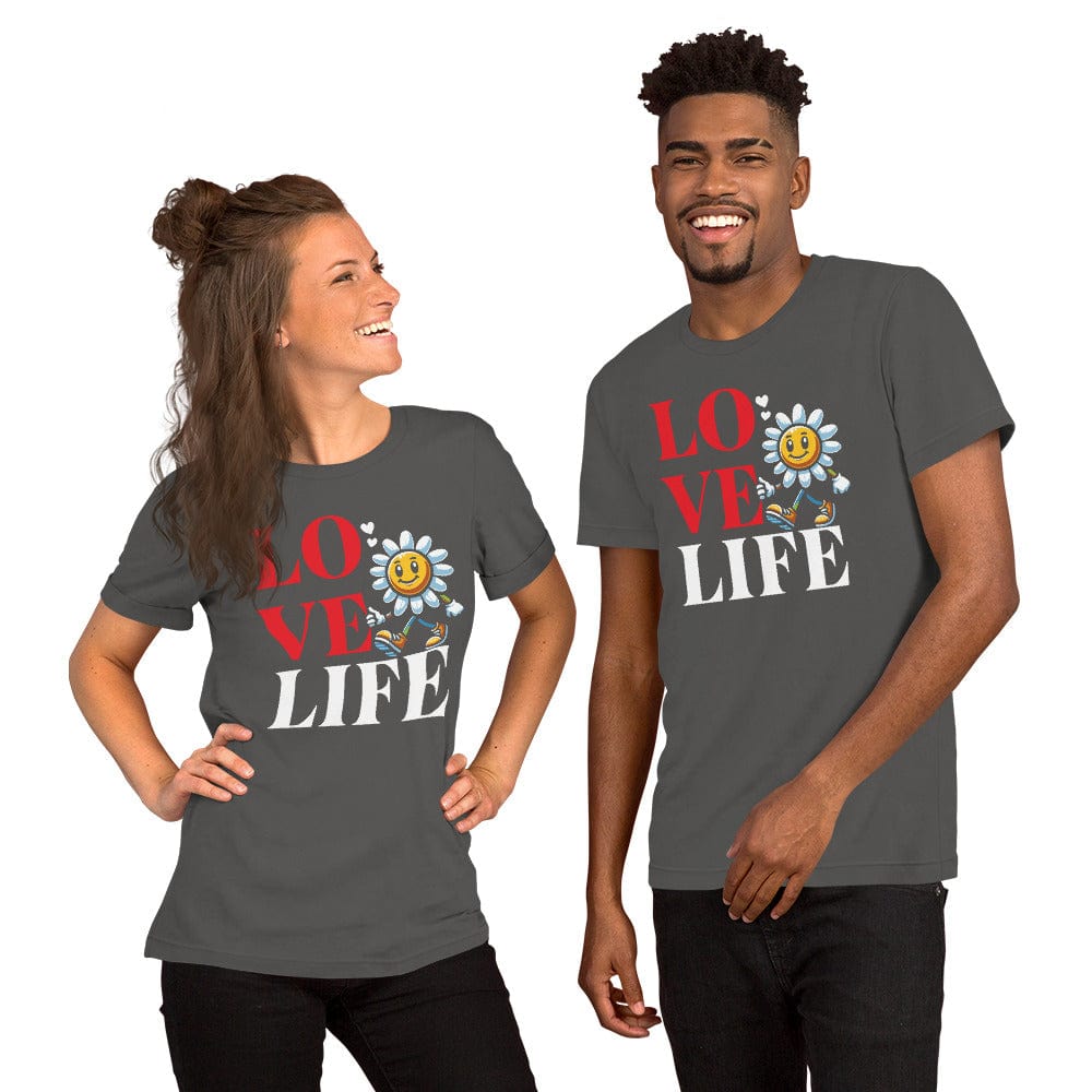 OMTHREAD Love Life Motivational Tee