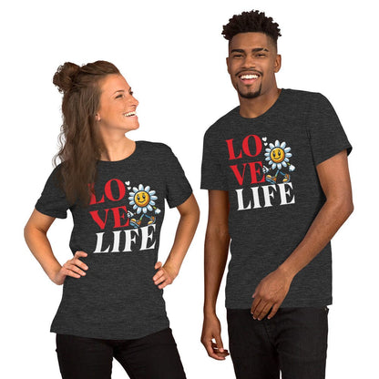 OMTHREAD Love Life Motivational Tee