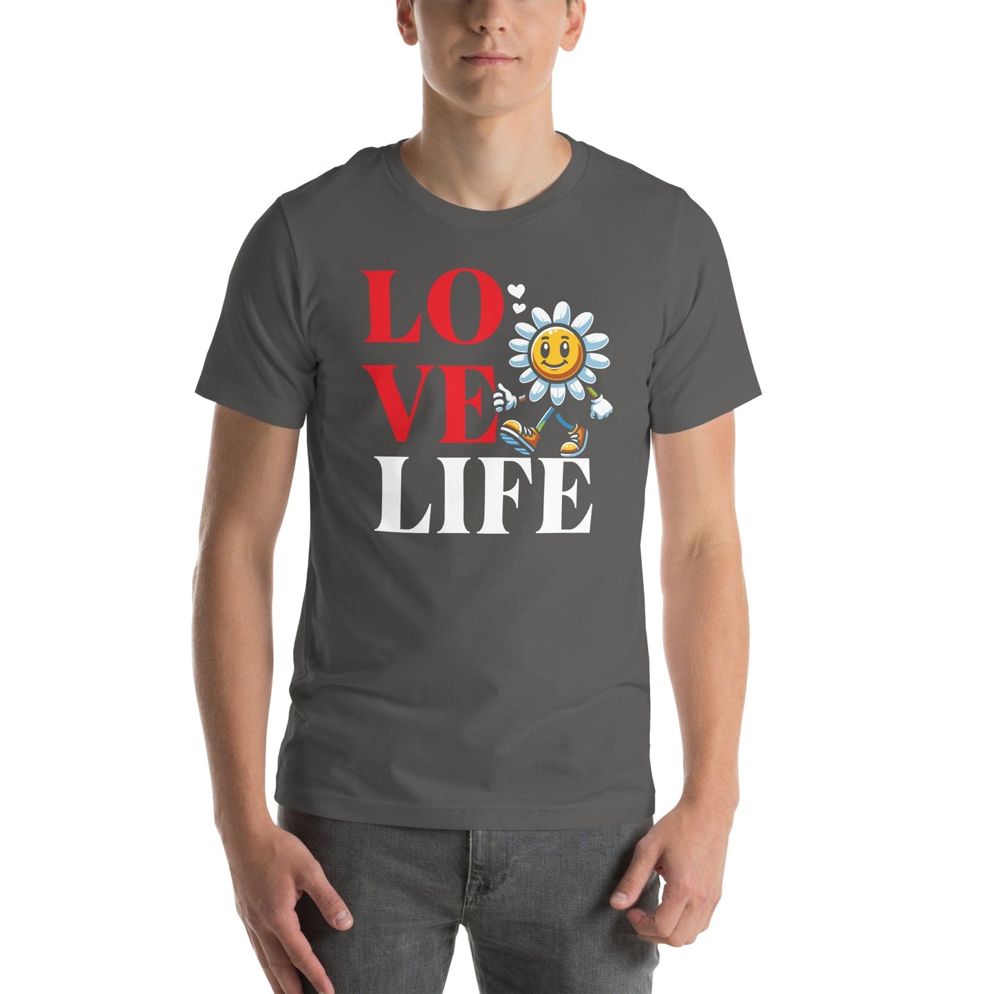 OMTHREAD Love Life Motivational Tee