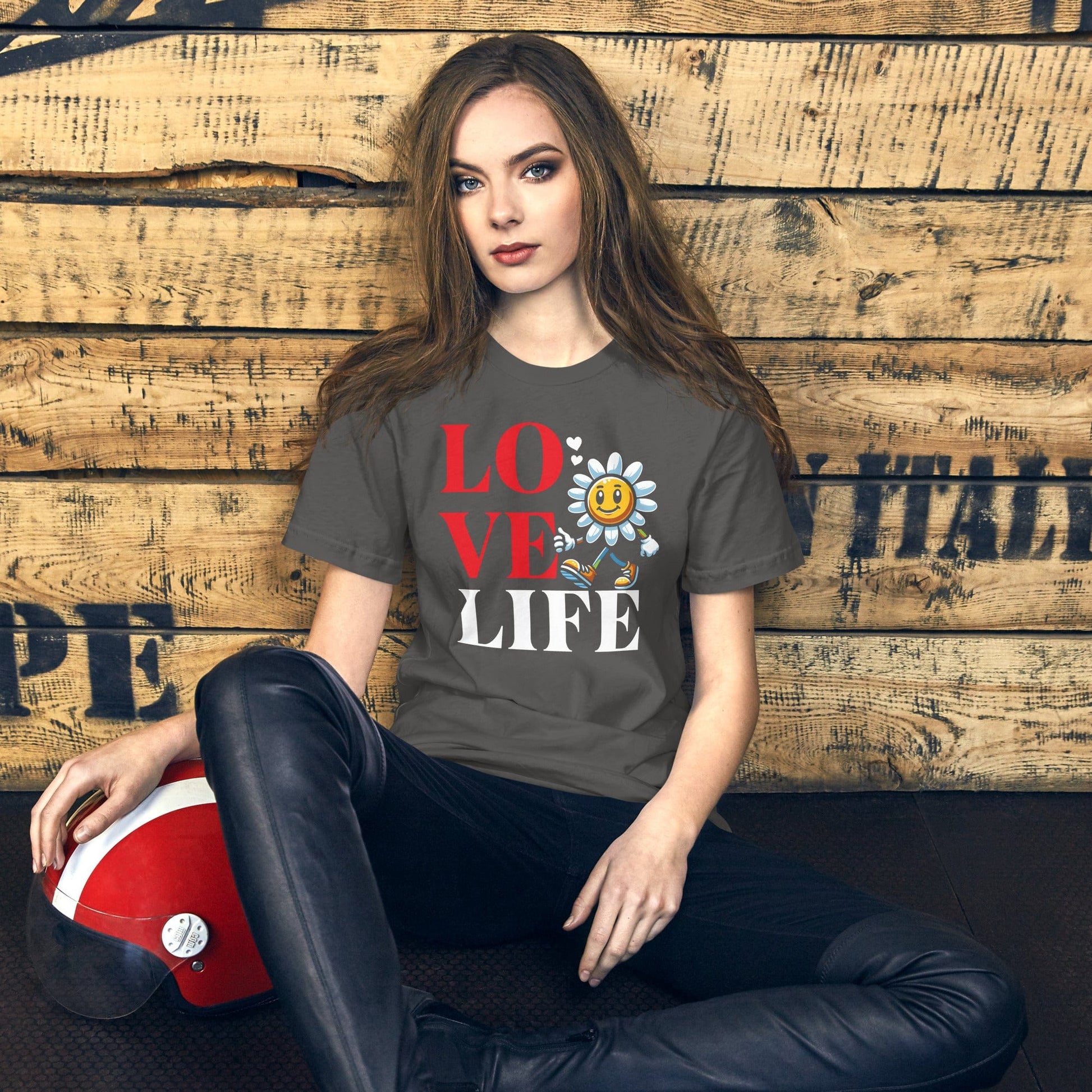 OMTHREAD Love Life Motivational Tee