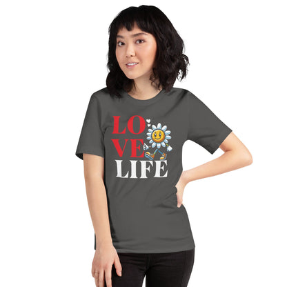 OMTHREAD Love Life Motivational Tee