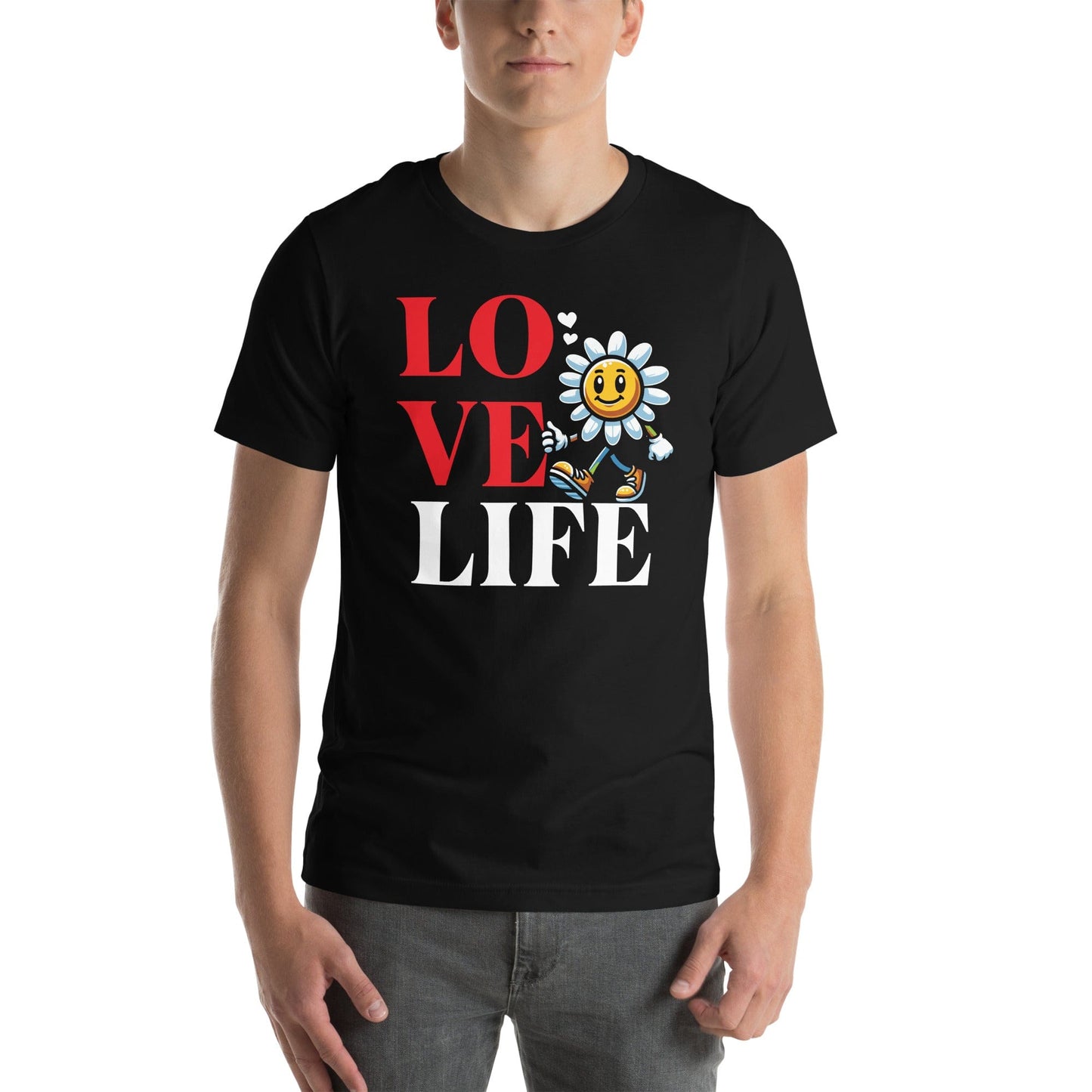 OMTHREAD Love Life Motivational Tee