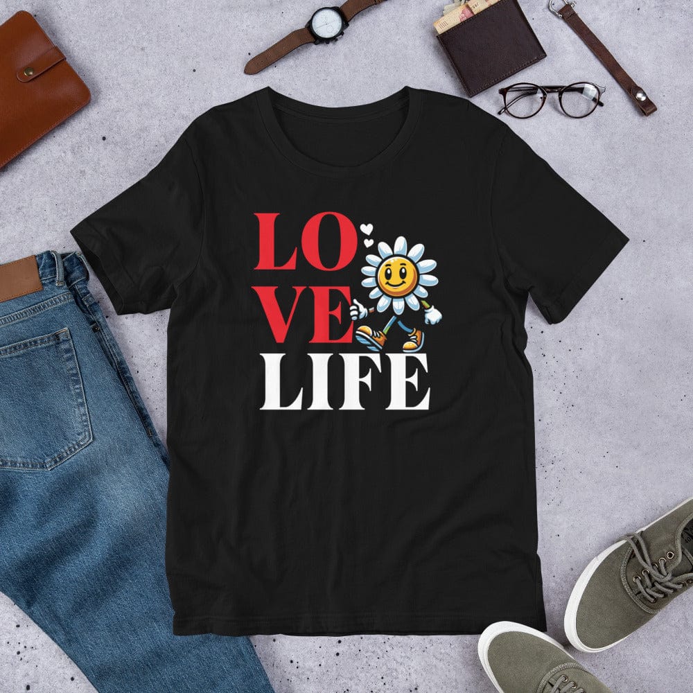 OMTHREAD Love Life Motivational Tee