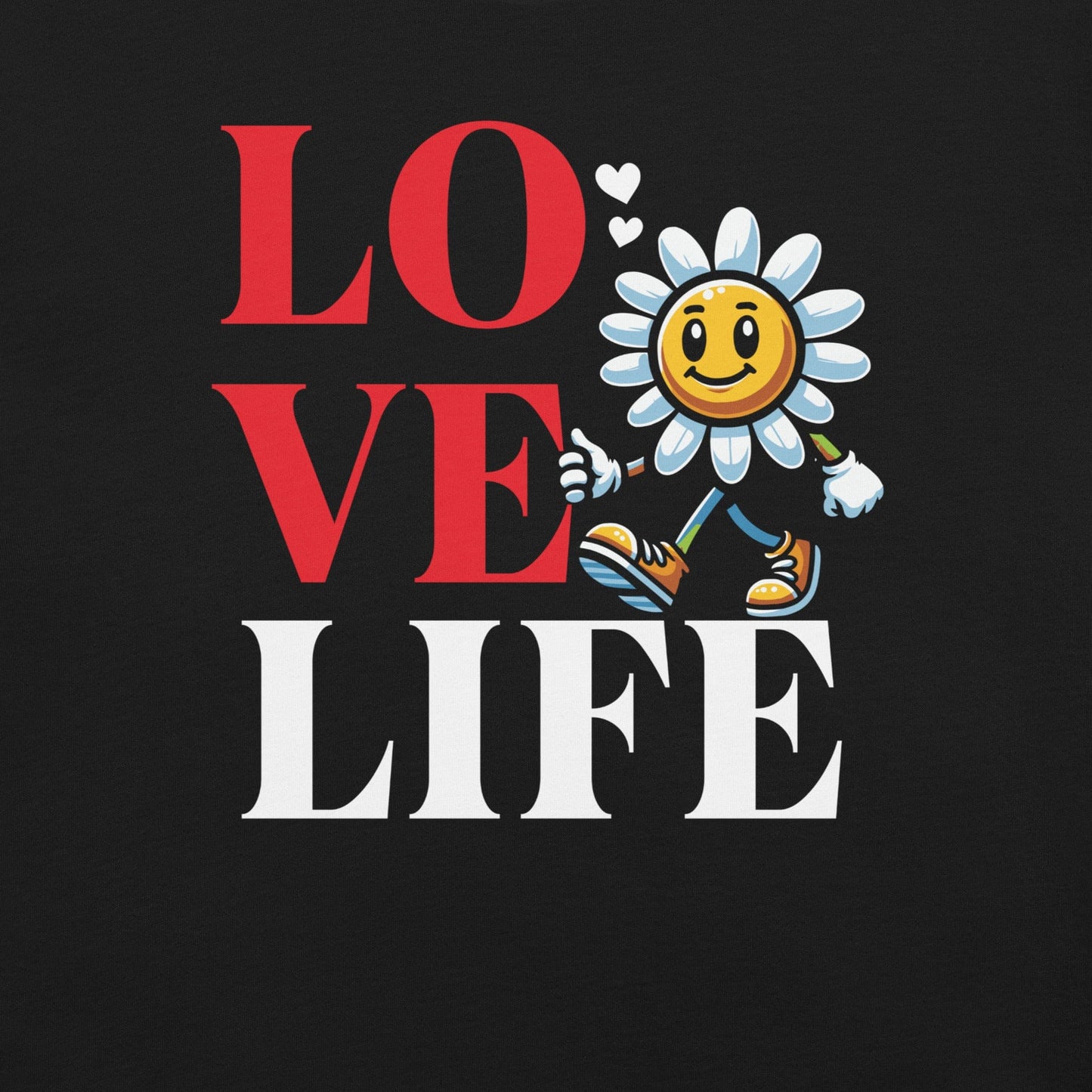 OMTHREAD Love Life Motivational Tee