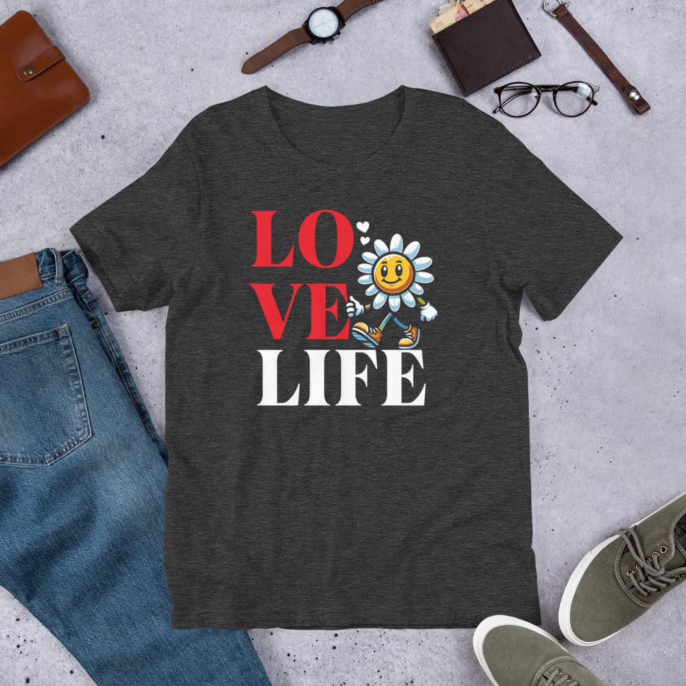 OMTHREAD Love Life Motivational Tee