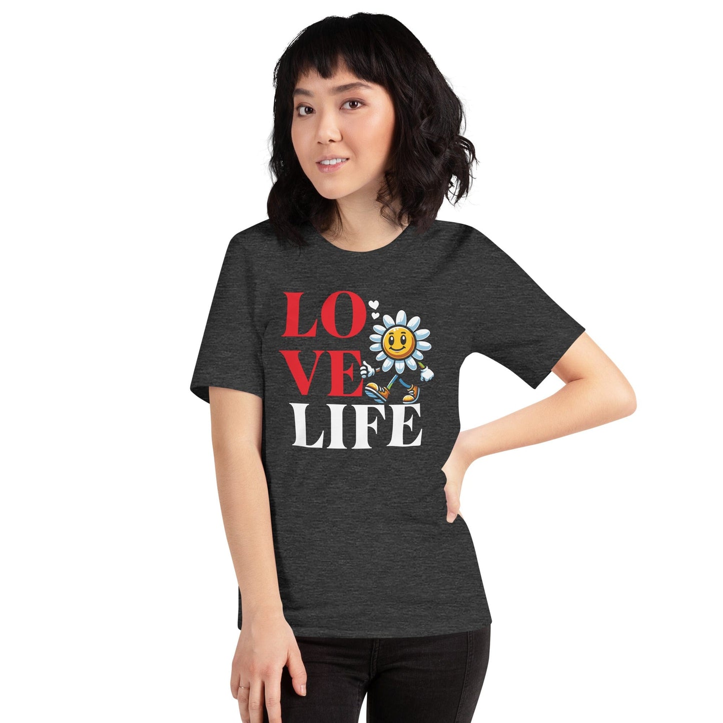 OMTHREAD Love Life Motivational Tee