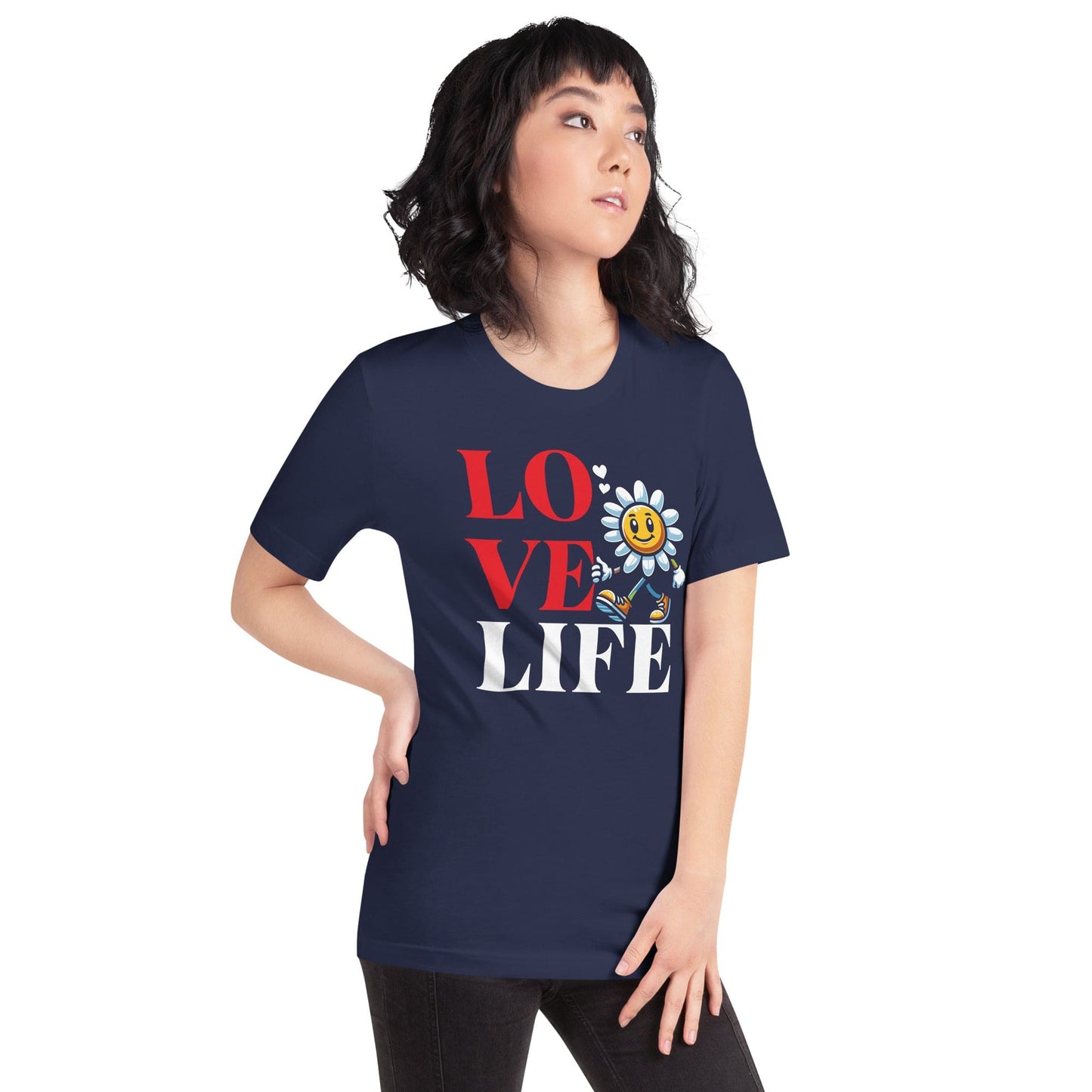 OMTHREAD Love Life Motivational Tee