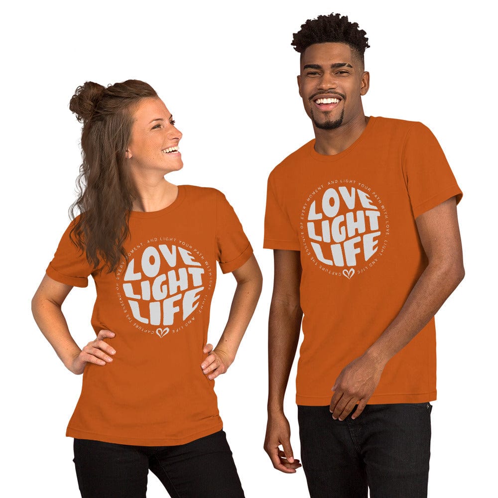 OMTHREAD LOVE, LIGHT, LIFE  Tee